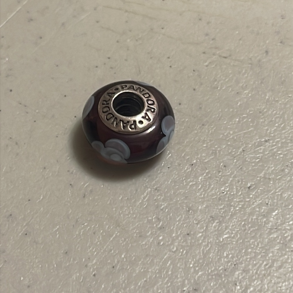 3/$18 Pandora Sterling silver 925 ale Charm floral Bead - Picture 9 of 9